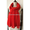 very beautiful warmly hot selling fancy scarf knitting patterns red